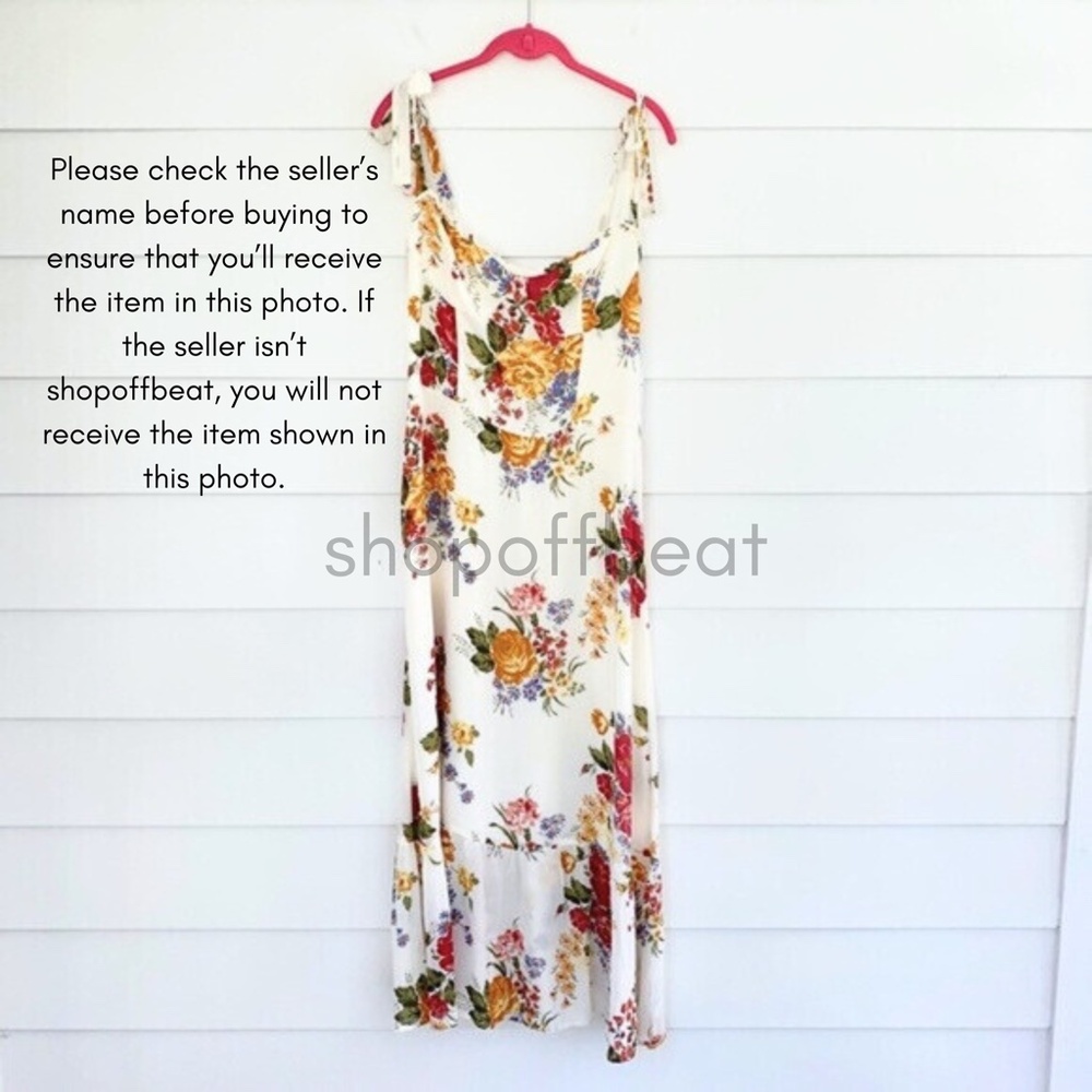 NEW Reformation Nikita Dress Bouquet 12 - Picture 9 of 17